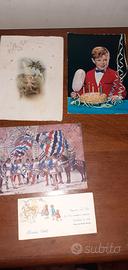 4 cartoline auguri paola