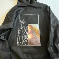 Felpa POP ART GIOCONDA METAL  in pile Shein S