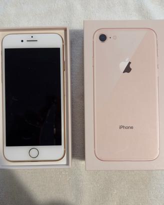 Apple Iphone 8 gold rose 64gb