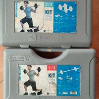 kit 30 kg DOMYOS + y dischi da 5 kg e 4 da 2 kg