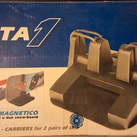 Piastra porta sci e snowboard