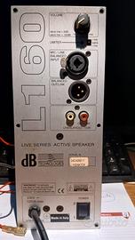Modulo amplificatore Cassa DB L160