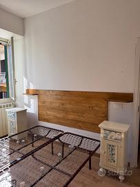 Testiera Letto Matrimoniale, legno massello Larice