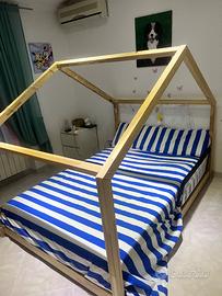 Letto montessori Mon Lit Cabane 140x200
