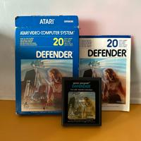 Gioco DEFENDER per ATARI 2600 con manuale e box