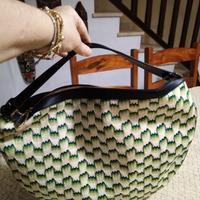 borsa Missoni in tessuto nuova