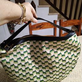 borsa Missoni in tessuto nuova