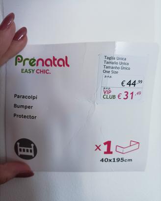 Paracolpi Prenatal per lettino 
