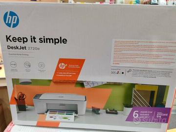 STAMPANTE HP 2720e WIFI BIANCA/GRIGIA NO CARTUCCE
