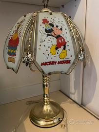 Lampada vintage da tavolo Disney