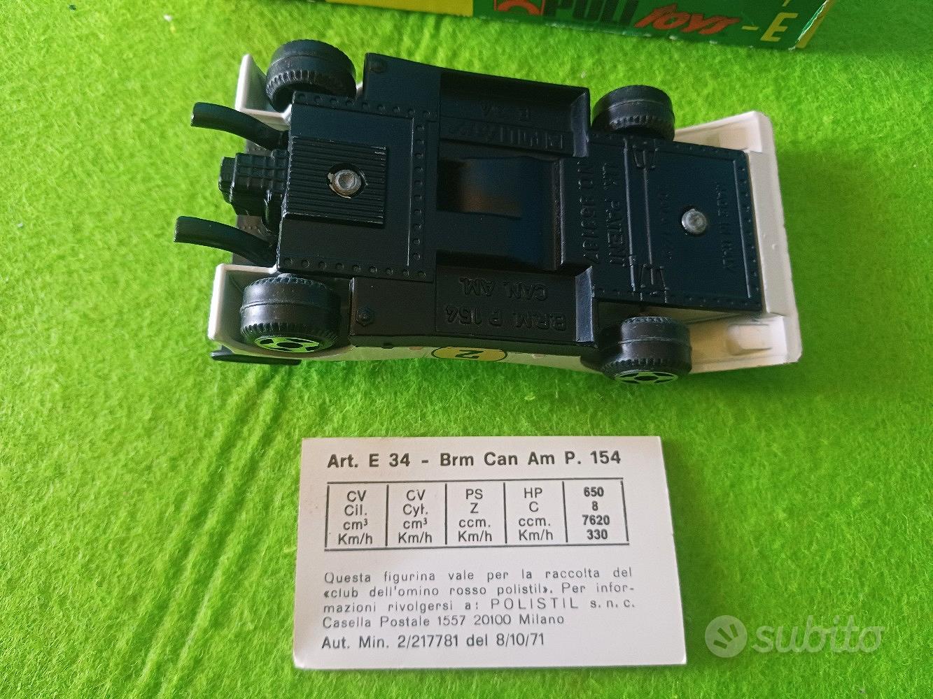 Politoys art. E 34 Brm Can Am P. 154 scala 1/43 - Collezionismo In 