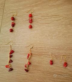 orecchini con pietre 