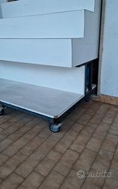 espositore a gradini per scarpe/ borse