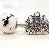 Pandora 2 Charms Borsa e Icona di Mary Poppins