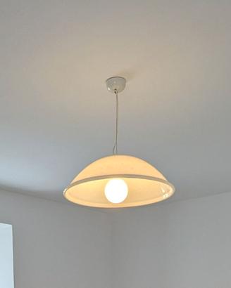 Lampadario a Sospensione Vintage in Vetro