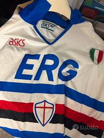 Maglia Samp unica con lo scudetto donata da CEREZO