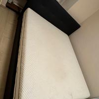 Letto contenitore matrimoniale e Materasso Memory