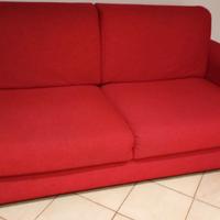 divano letto con mobili come da foto