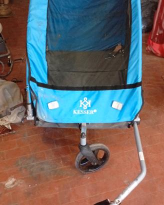 trasportino per bambini in bicicletta 