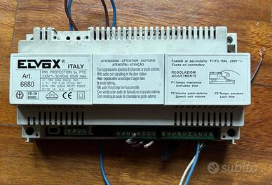 Alimentatore Videocitofonico Elvox 6680