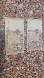 Lotto 25  / 2x   LIRE MILLE   FDS  QSCONSECUTIVE