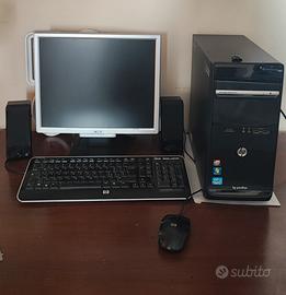 Computer fisso HP Pavilion completo di tutto