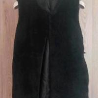 smanicato in pelliccia sintetica donna 