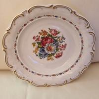 Piatto ceramica decorato fiori Monaco Bavaria