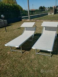 lettini parasole spiaggia 