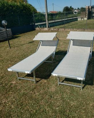 lettini parasole spiaggia 