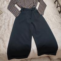 Set elegante donna pantalone + blusa S