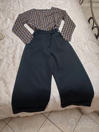Set elegante donna pantalone + blusa S