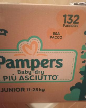 scatola pannolini  baby dry n. 5