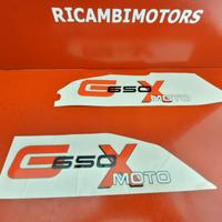 DECALCO ADESIVI BMW G650X MOTO