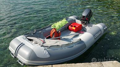 Gommone lomac con fuoribordo yamaha + accessori