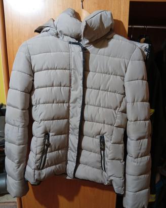 Giacca imbottitoa donna beige 