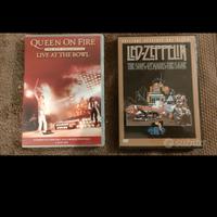 Concerti Led Zeplin e Queen doppi DVD
