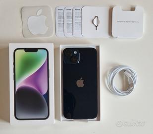 Apple iPhone 14 da 256GB - Colore Midnight - USATO