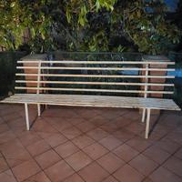 PANCHINA IN FERRO DA GIARDINO