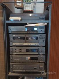 impianto stereo anni 1980 modello SHERWOOD