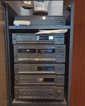 impianto stereo anni 1980 modello SHERWOOD
