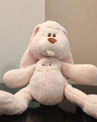 Peluche Trudi coniglio rosa chiaro