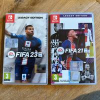 Fifa 23 e Fifa 21 per Nintendo switch