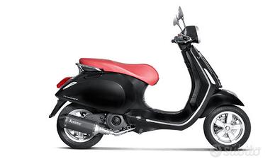 MARMITTA GIANNELLI RACING, TERMINALE NERO PER VESPA ET3 125