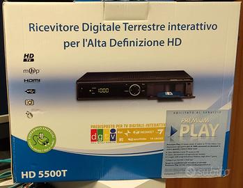 Ricevitore Digitale Humax HD5500T per Monitor o TV