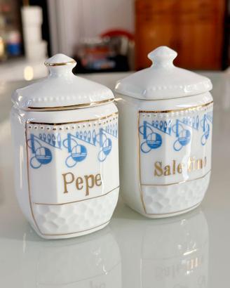 Set 2 Contenitori Vintage – S.C.R. Ceramica Laveno