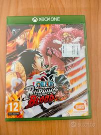 One piece burning blood