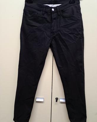 pantaloni neri uomo 