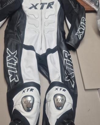 Tuta Moto Intera Pelle XTR  Taglia 55