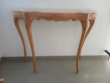 consolle e due sedie chiaverini